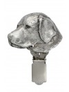 Labrador Retriever - clip (silver plate) - 2568 - 27996