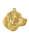 Labrador Retriever - keyring (gold plating) - 2416 - 27034