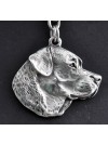 Labrador Retriever - keyring (silver plate) - 2161 - 20209