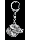 Labrador Retriever - keyring (silver plate) - 66 - 9312
