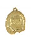 Lhasa Apso - keyring (gold plating) - 2882 - 30427