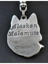 Malamute - keyring (silver plate) - 1771 - 11505