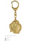 Neapolitan Mastiff - keyring (gold plating) - 2398 - 26940