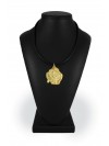 Neapolitan Mastiff - necklace (gold plating) - 2471 - 27375