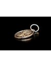 Neapolitan Mastiff - necklace (silver plate) - 3395 - 34757