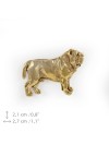 Neapolitan Mastiff - pin (gold) - 1557 - 7533
