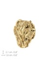 Neapolitan Mastiff - pin (gold plating) - 1063 - 7704