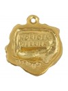 Norfolk Terrier - keyring (gold plating) - 1742 - 25614