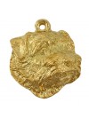 Norfolk Terrier - necklace (gold plating) - 1723 - 25562