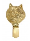 Norwich Terrier - clip (gold plating) - 1607 - 26814