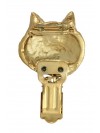 Norwich Terrier - clip (gold plating) - 1607 - 26815