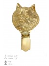 Norwich Terrier - clip (gold plating) - 2622 - 28499