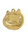 Norwich Terrier - keyring (gold plating) - 1739 - 30182