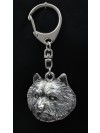 Norwich Terrier - keyring (silver plate) - 2217 - 21539