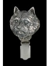 Norwich Terrier - keyring (silver plate) - 2279 - 23530