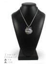Norwich Terrier - necklace (silver cord) - 3249 - 33392