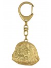 Pekingese - keyring (gold plating) - 2442 - 27162