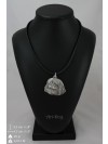 Pekingese - necklace (silver plate) - 2981 - 30904