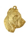Perro de Presa Canario - keyring (gold plating) - 2437 - 27139