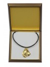 Perro de Presa Canario - necklace (gold plating) - 2510 - 27669