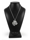 Perro de Presa Canario - necklace (silver chain) - 3340 - 34494