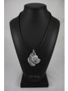 Perro de Presa Canario - necklace (silver plate) - 2971 - 30861