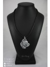 Perro de Presa Canario - necklace (silver plate) - 2971 - 30864
