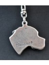 Pointer - keyring (silver plate) - 2145 - 19815