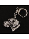 Pointer - keyring (silver plate) - 725 - 9404