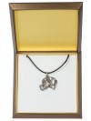 Pointer - necklace (silver plate) - 2931 - 31075
