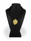 Polish Lowland Sheepdog - necklace (gold plating) - 1378 - 25568