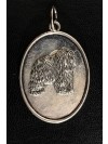 Polish Lowland Sheepdog - necklace (silver plate) - 3400 - 34788