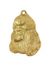 Poodle - necklace (gold plating) - 2495 - 27471