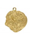 Pug - necklace (gold plating) - 3020 - 31425