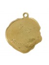 Pug - necklace (gold plating) - 3020 - 31424