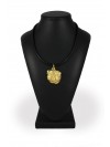 Pug - necklace (gold plating) - 3062 - 31598