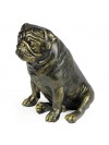 Pug - statue (resin) - 1598 - 8378