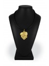 Rhodesian Ridgeback - necklace (gold plating) - 2479 - 27406