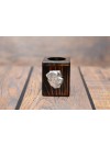 Rottweiler - candlestick (wood) - 3889 - 37344