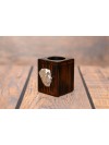 Rottweiler - candlestick (wood) - 3889 - 37345