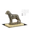 Rottweiler - figurine (bronze) - 4683 - 41846