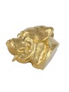 Rottweiler - keyring (gold plating) - 889 - 30156