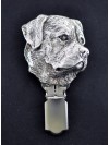 Rottweiler - keyring (silver plate) - 2296 - 24103