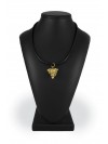 Rottweiler - necklace (gold plating) - 3070 - 31634