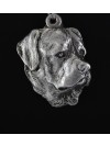 Rottweiler - necklace (silver chain) - 3265 - 33457