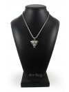 Rottweiler - necklace (silver cord) - 3243 - 33383