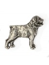 Rottweiler - pin (silver plate) - 2646 - 28679