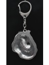 Rough Collie - keyring (silver plate) - 1097 - 4690
