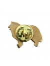 Rough Collie - pin (gold plating) - 2387 - 26162