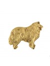 Rough Collie - pin (gold plating) - 2387 - 26165
